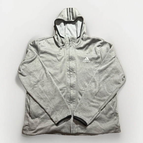 Adidas * Team Issued ClimaWarm FullZip Jacket / Sweatshirt Hoodie * Large - Picture 1 of 16